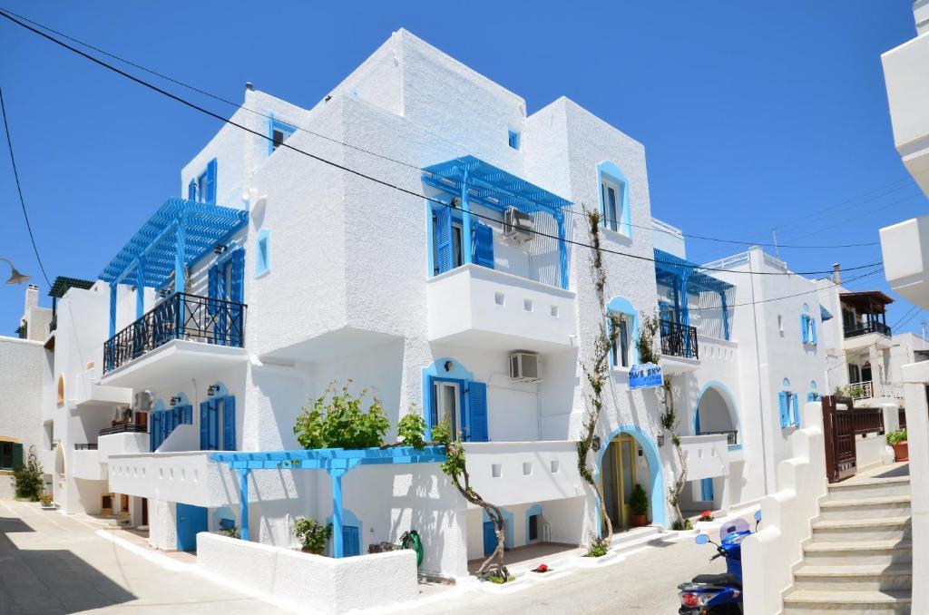 الشقق الفندقية Naxos Cityفي  Blue Sky الغرفة الصورة